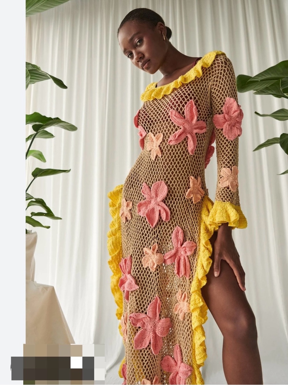 CeliaB Guadalupe Fabulous Crochet Dress - Picture 2 of 11